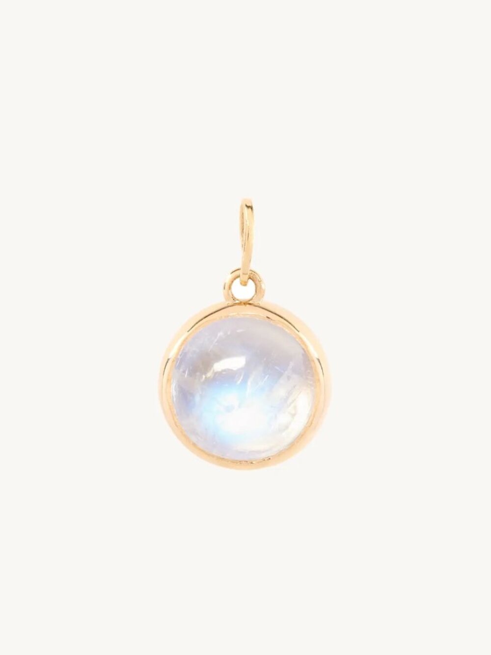 Phoebe Bridgers x Catbird 'Give you the Moon' Yellow Gold Moonstone Charm